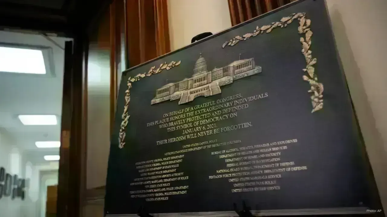 US Senate Endorses Jan. 6 Capitol Police Honor Plaque Display