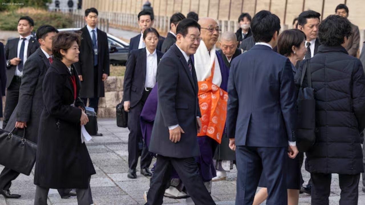 Japan's Takaichi and South Korea's Lee Showcase Bond in Drum Session