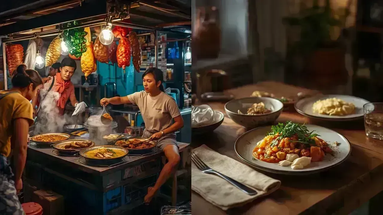 The Distinct Caloric Divide: Street Food vs. Home-Cooked Meals