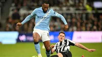 Antoine Semenyo Shines Brightly with Two Goals in Manchester City Debut
