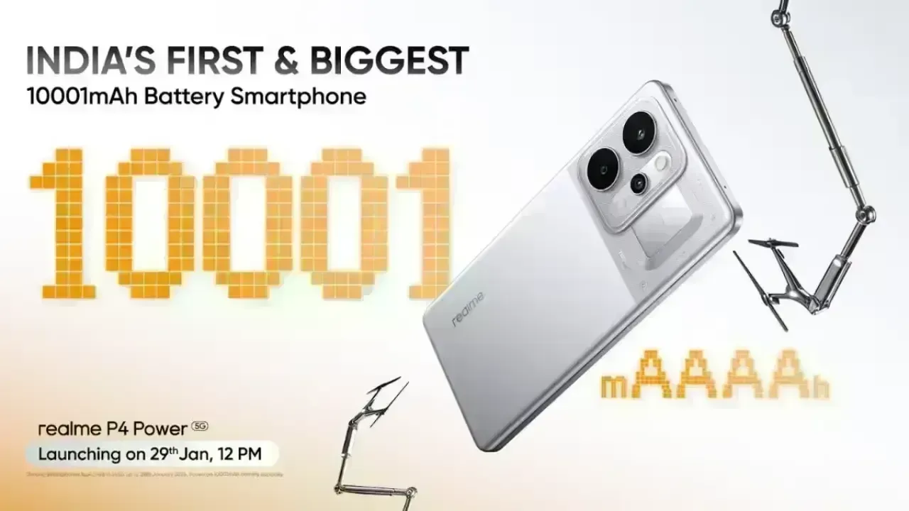 Realme P4 Power Set to Transform Smartphone Battery Life in India