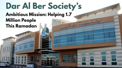 Dar Al Ber Society's Ambitious Initiative to Aid 1.7 Million During Ramadan