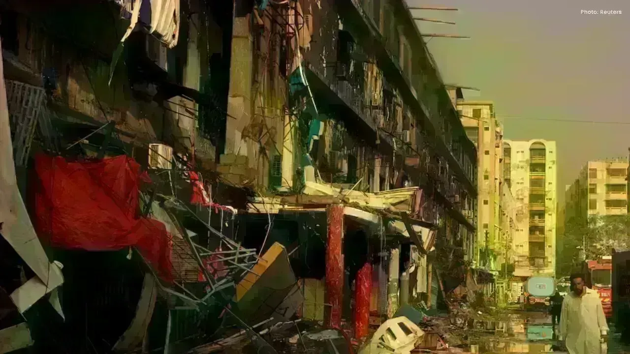 Karachi Mall Blaze Claims Around 50 Lives, Rescue Efforts Continue