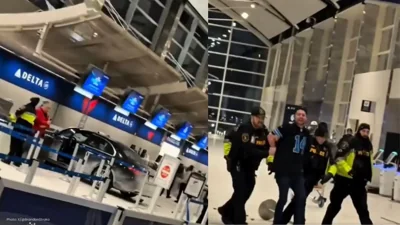 Vehicle Collides with Terminal at Detroit Airport, Six Injured