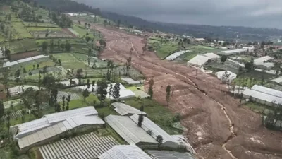 Tragic Landslide in Java Claims Eight Lives as Rescue Efforts Continue
