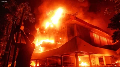 Catastrophic Blaze in Central Indonesia Levels Homes and Schools