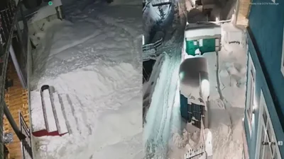 Avalanche Strikes Sonamarg as Heavy Snowfall Plagues Kashmir