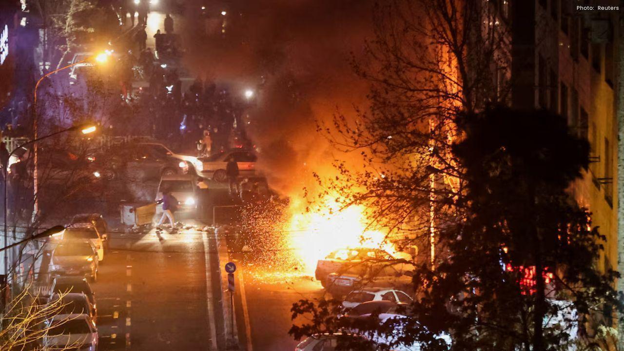 Iran President Blames US, Israel, and Europe for Fueling Unrest During Protests