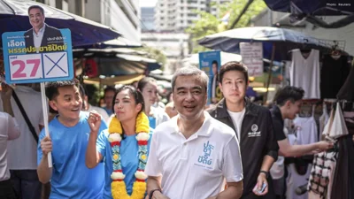 Abhisit Vejjajiva Returns to Politics, Giving New Energy to Thailand’s Democrat Party