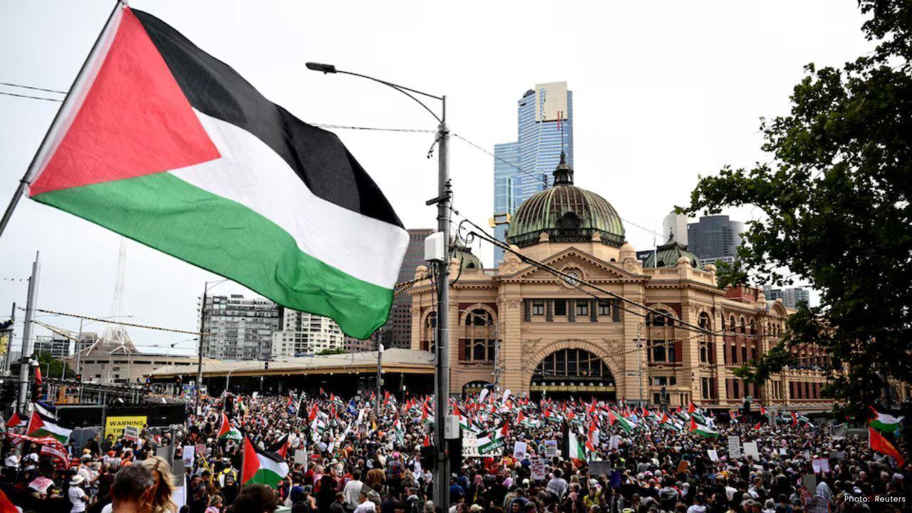 Thousands Protest Israeli President Herzog’s Australia Visit Amid Gaza War Anger