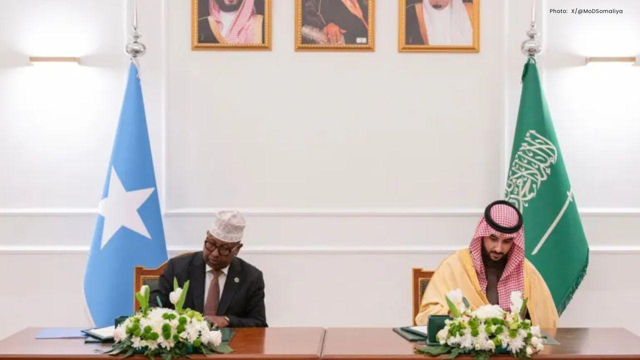 Somalia and Saudi Arabia Sign Military Cooperation Deal to Boost Security Ties