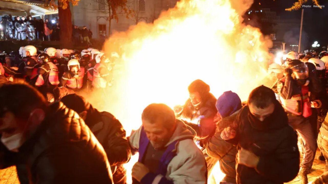 Violent Anti‑Government Protests Shake Albania’s Capital
