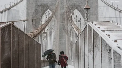 New York City Shuts Down as Powerful Snowstorm Hits, Mayor Orders Safety Measures