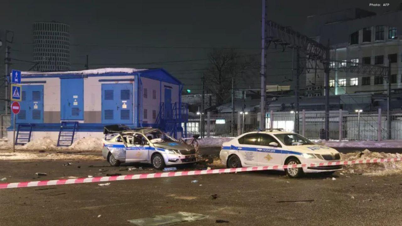 Police Officer Killed in Moscow Bomb Blast on Ukraine War Anniversary