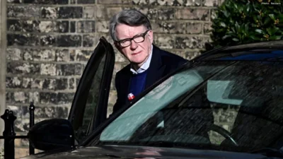 Peter Mandelson Led Away by Police in Misconduct Investigation