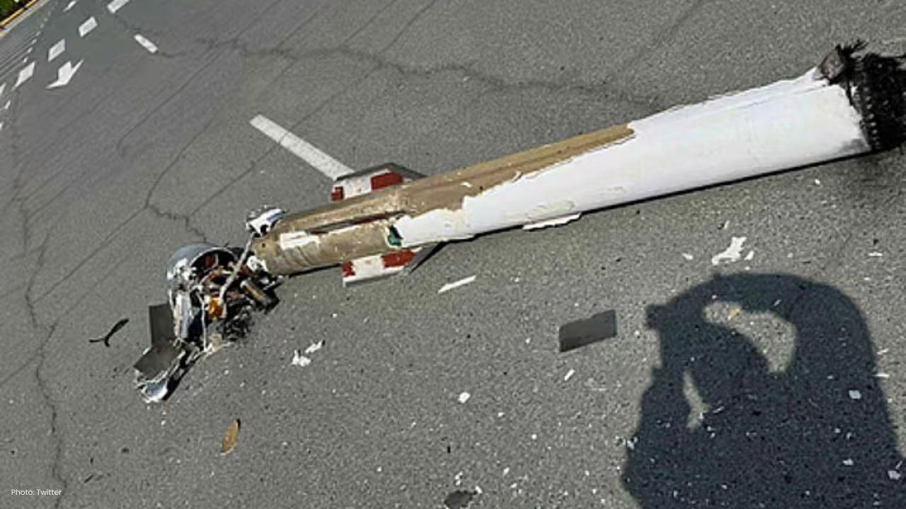 Drone Debris Injures Two After Interception in Dubai