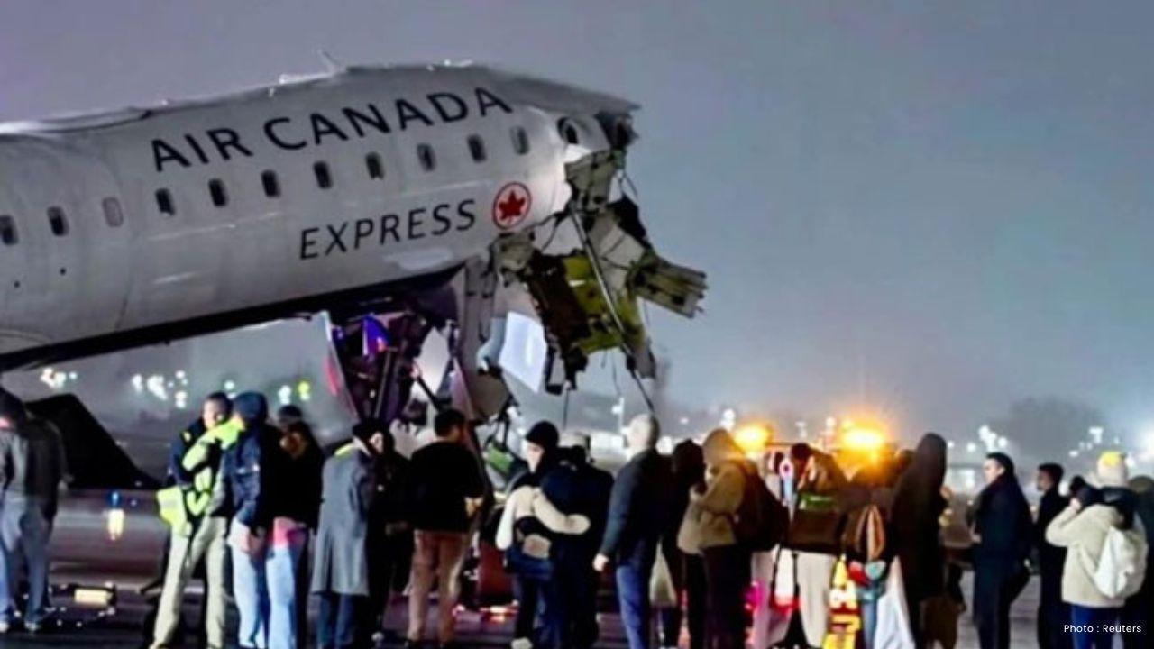 Air Canada Plane Collides with Ground Vehicle at New York Airport, Raises Safety Concerns