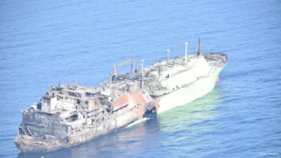 Libya Tows Damaged Russian Gas Tanker to Prevent Environmental Disaster