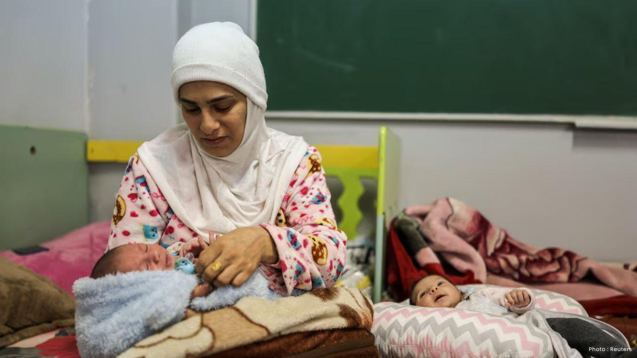 Displaced Mothers in Lebanon Welcome Newborns Amid War, Hope Mixed with Fear