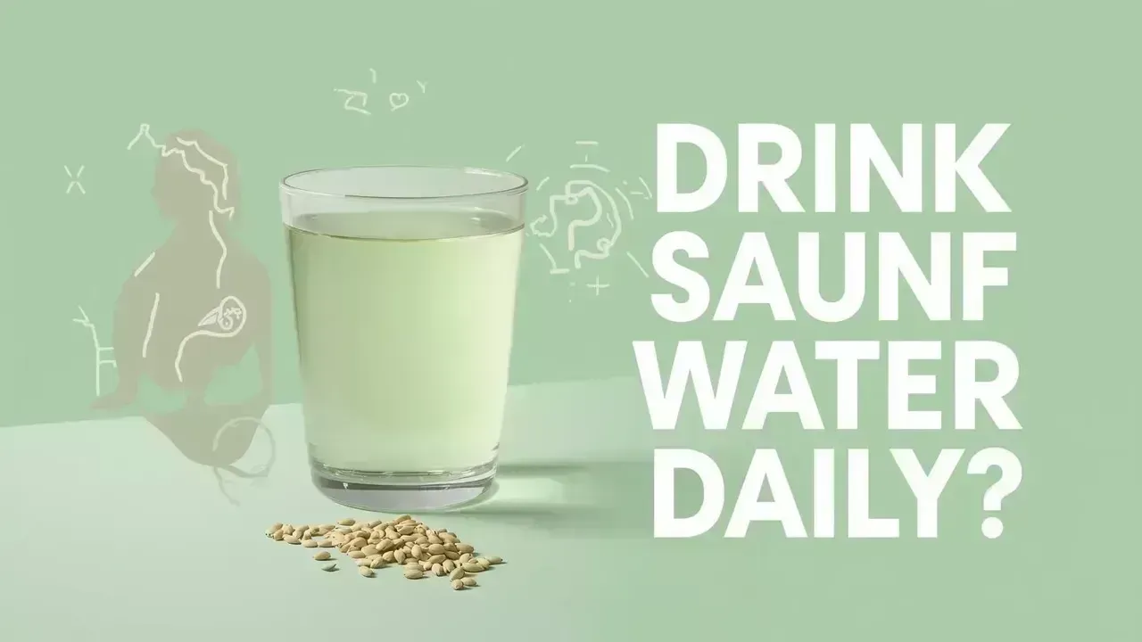 The Surprising Benefits of Drinking Saunf Water Each Night for 30 Days