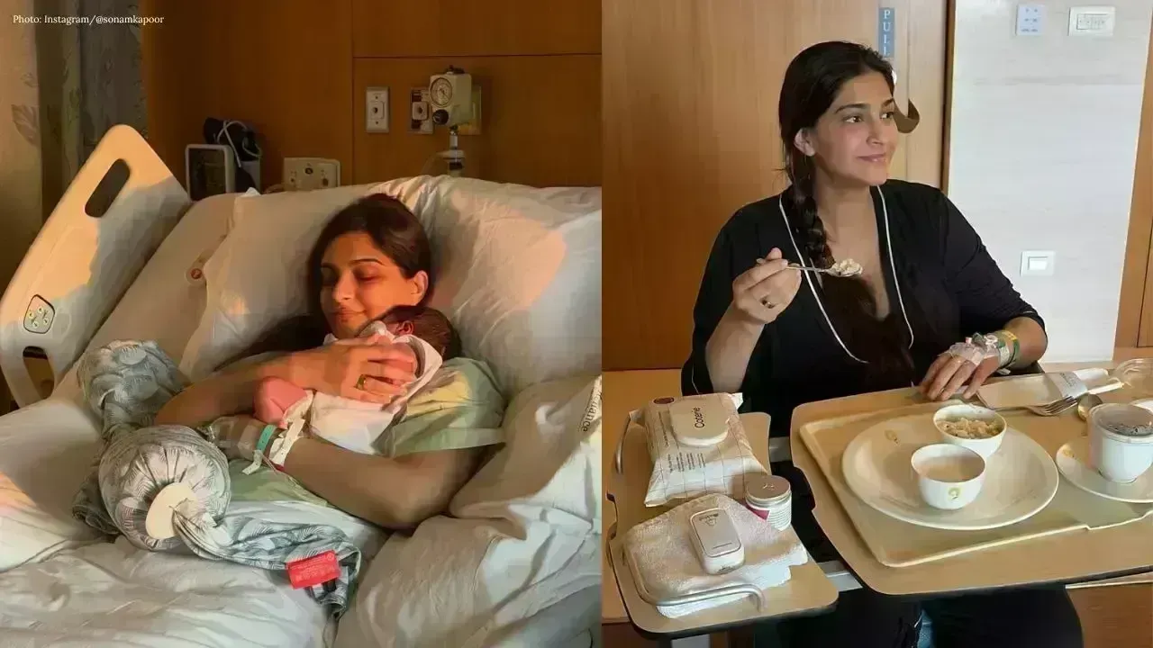 Sonam Kapoor Introduces Her Newborn Son on Social Media