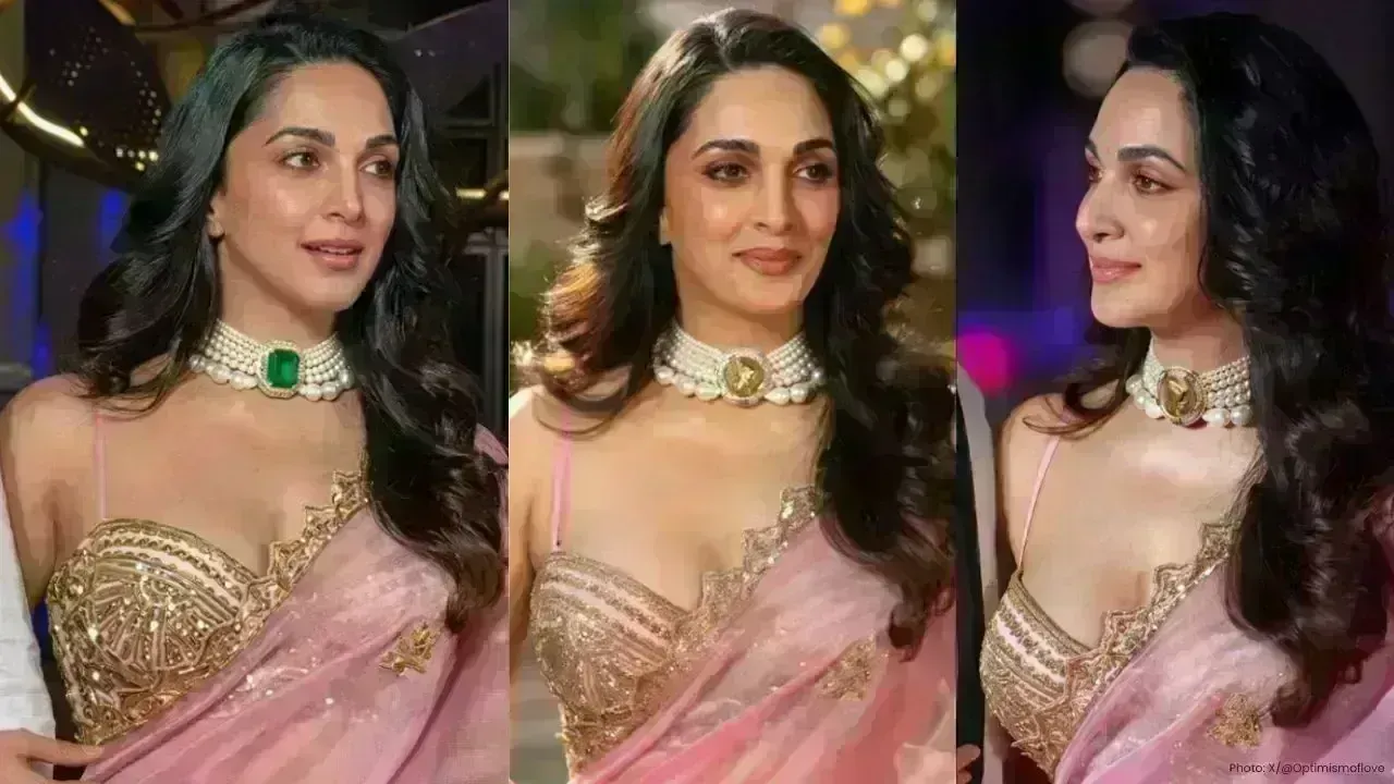 Kiara Advani Shines in Elegant Saree at NMACC Anniversary