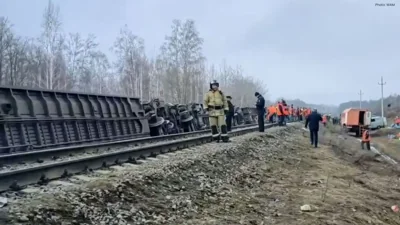 Train Accident Near Ulyanovsk Leaves 55 Injured