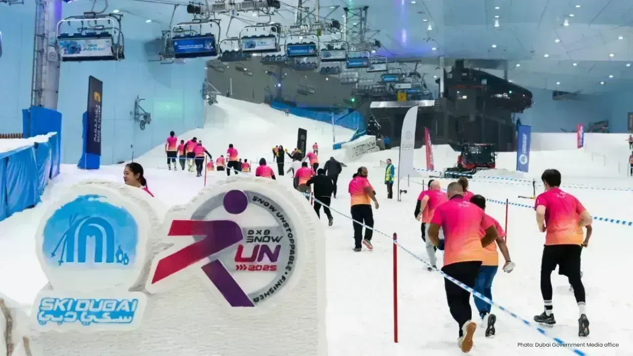 Dubai's 7th DXB Snow Run Arrives on May 17 at Ski Dubai