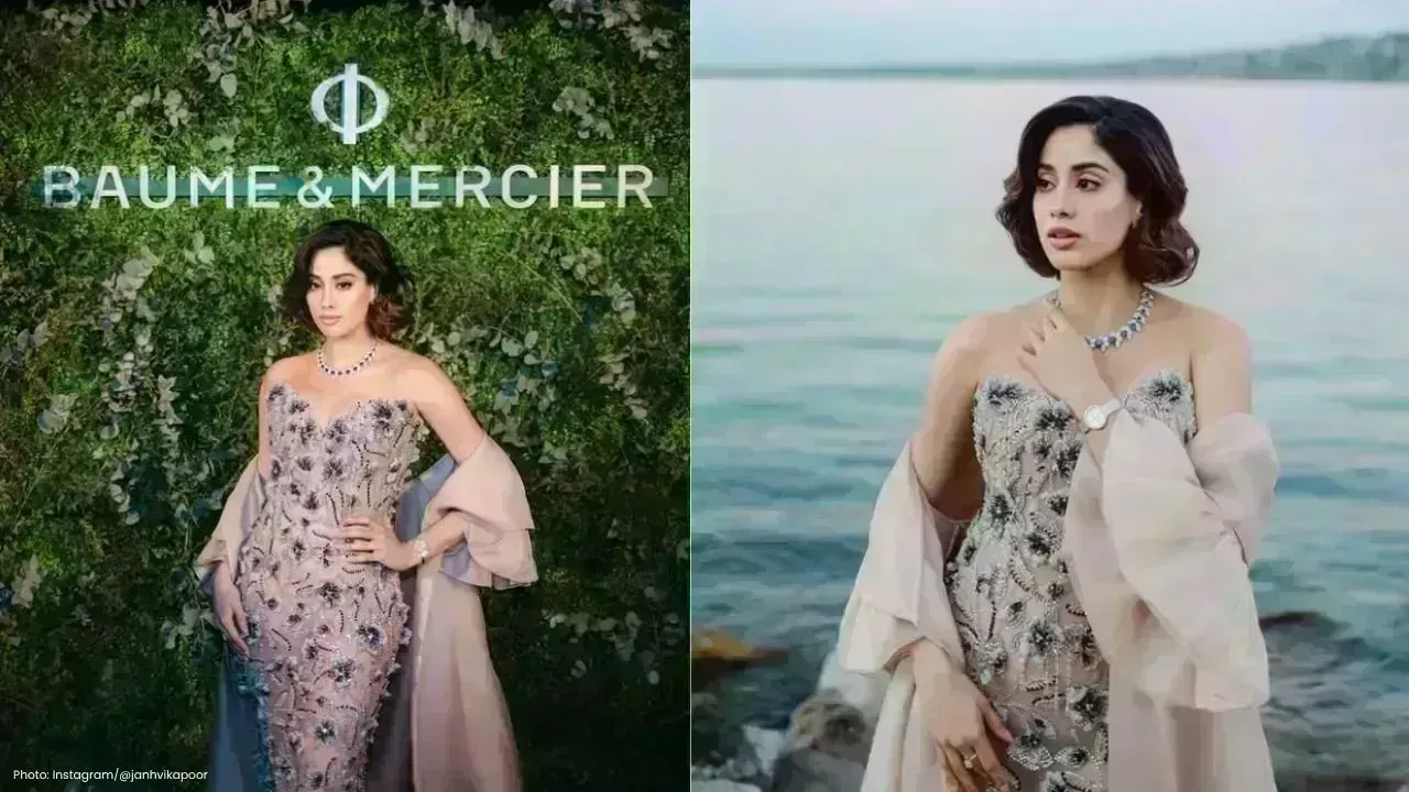 Janhvi Kapoor Dazzles at Her Baume & Mercier Geneva Debut