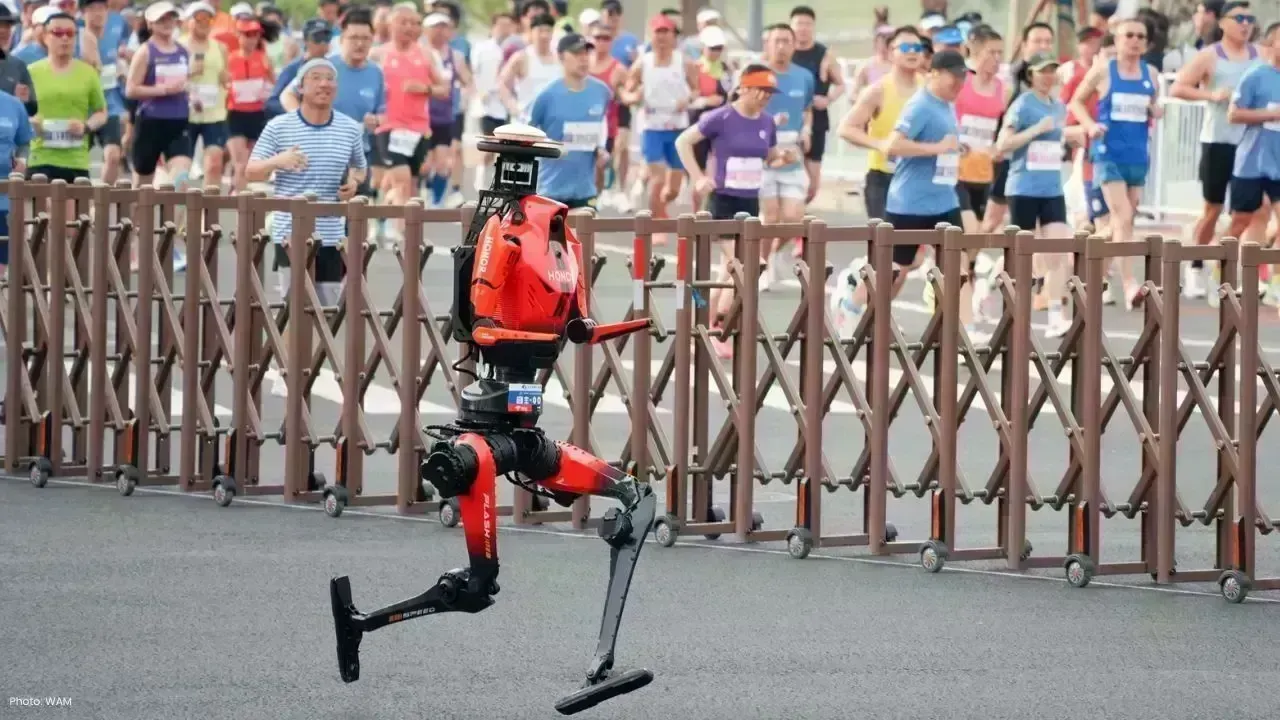 Robot Sets New Benchmark at Beijing Half Marathon