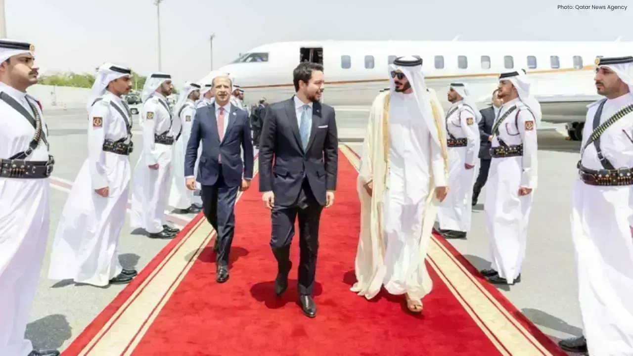 Crown Prince Al Hussein of Jordan Begins Official Visit in Doha