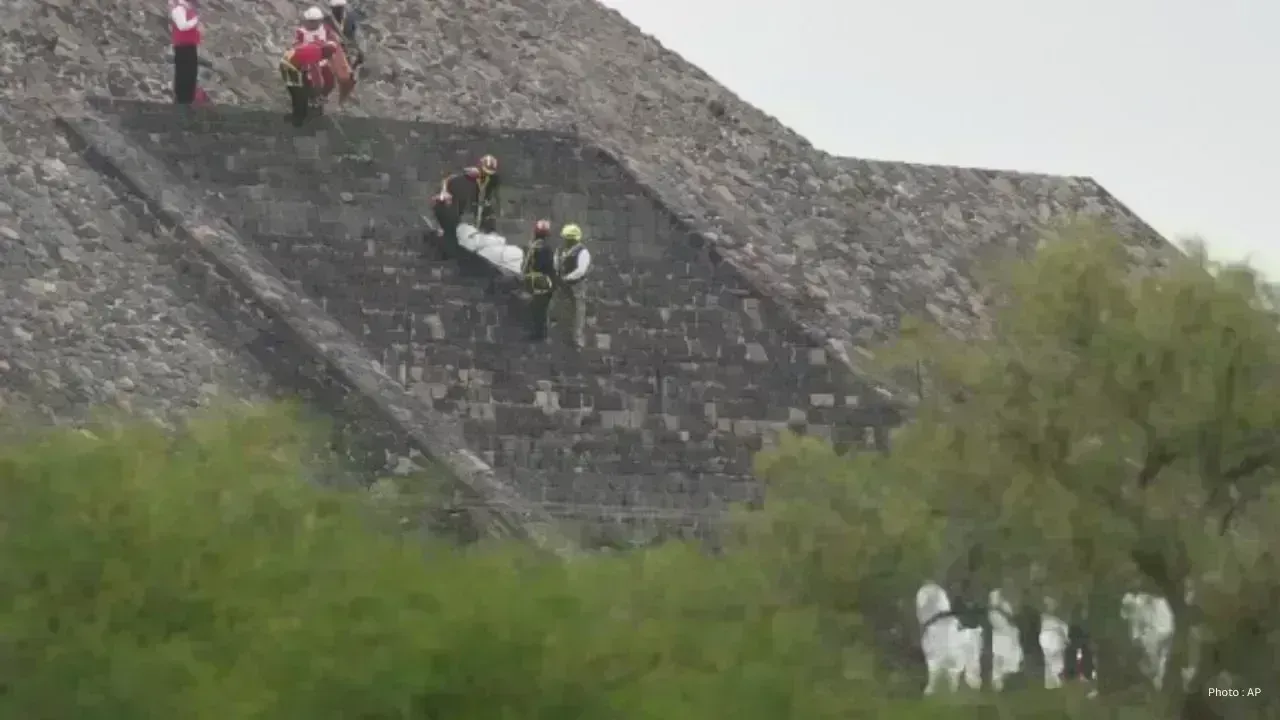 Tragedy Strikes at Mexico’s Teotihuacan Pyramids: Tourist Fatality and Injuries