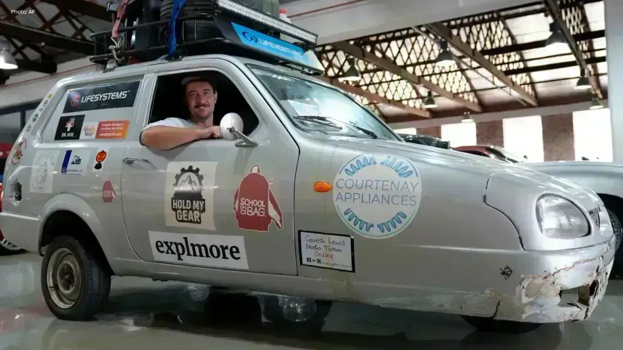 Epic Adventure: Vintage Three Wheeler Completes African Odyssey