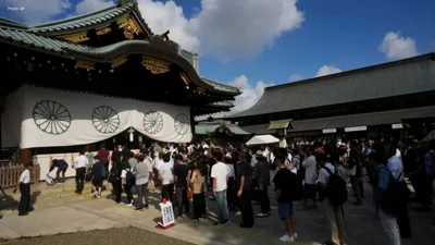 Arrest of South Korean Man at Yasukuni Shrine Festival…