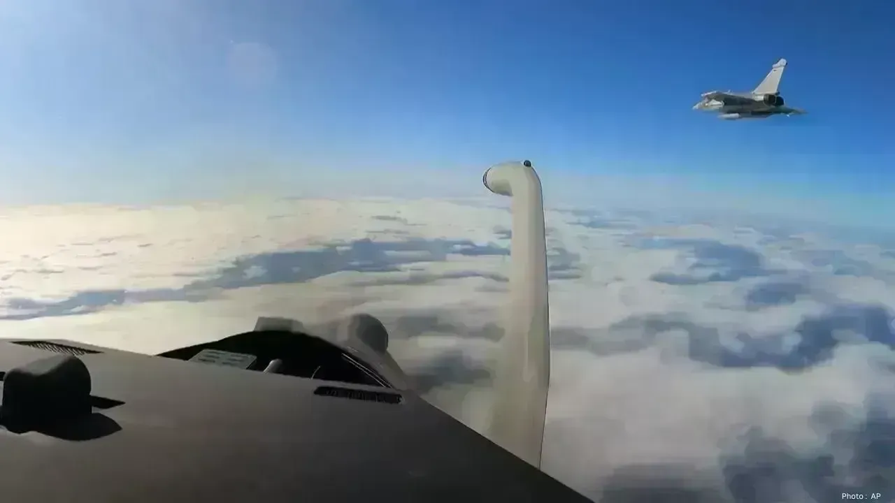 NATO Jets and Russian Aircraft Face Off in Baltic Skies Without Escalation