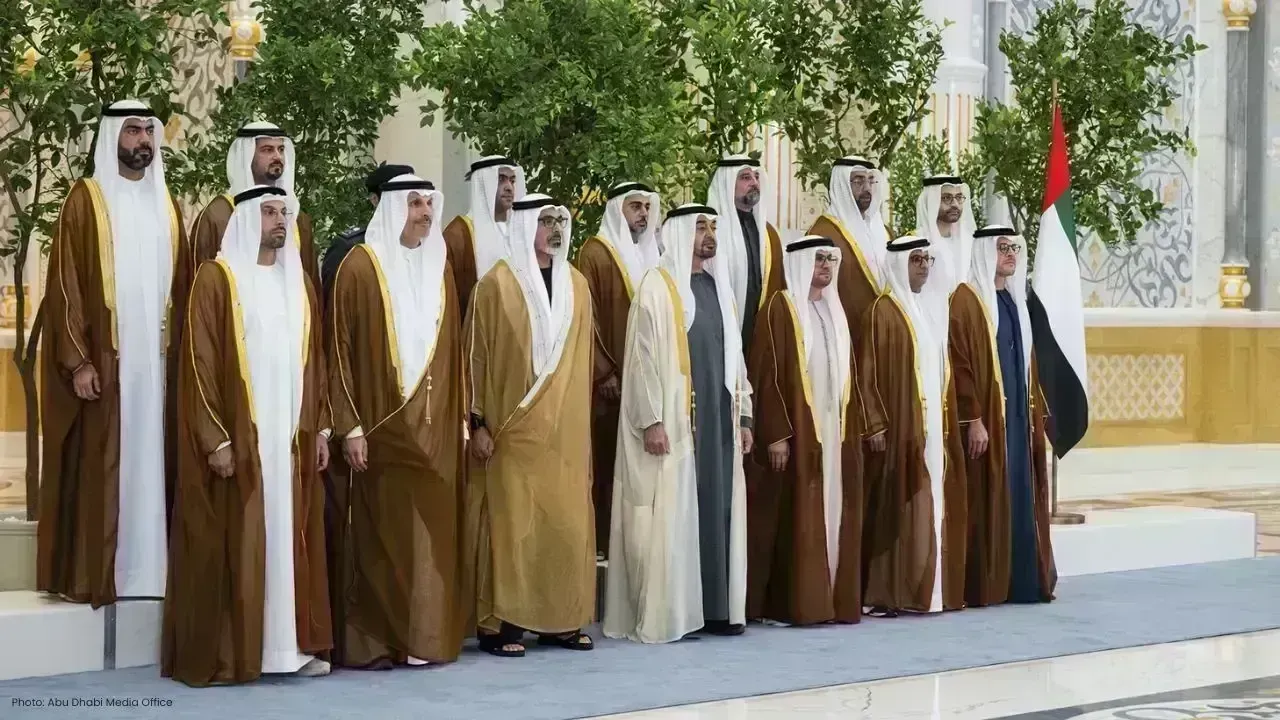 New Members of Abu Dhabi Executive Council Sworn In by UAE President