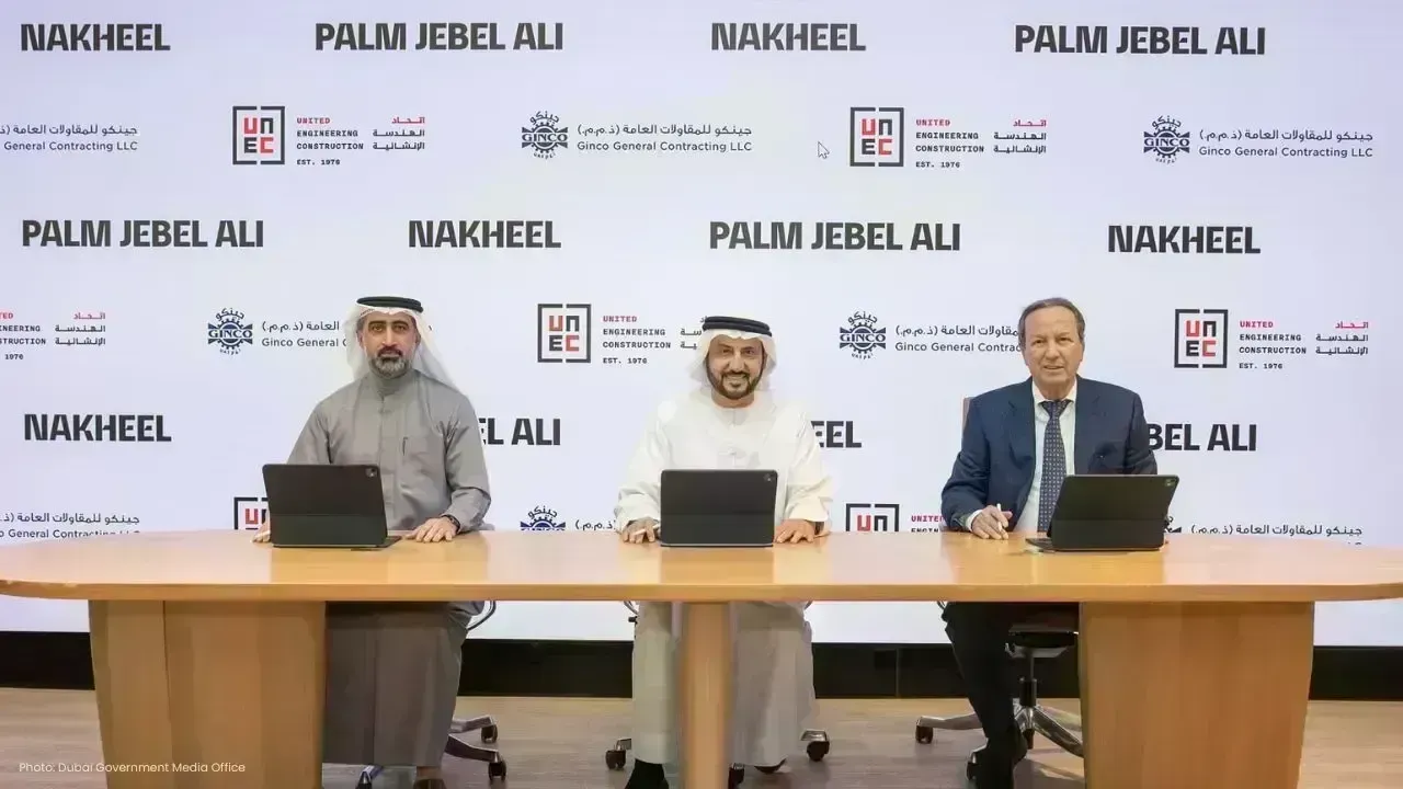 AED 3.5 Billion Contract for Villas at Palm Jebel Ali Secured by Nakheel