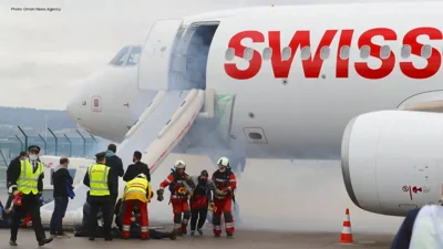 Engine Fire Forces Swiss Flight to Abort Takeoff in Delhi