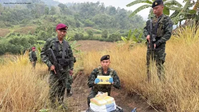Major Drug Bust in Chiang Rai: Task Force Seizes 2.4 Million Meth Pills
