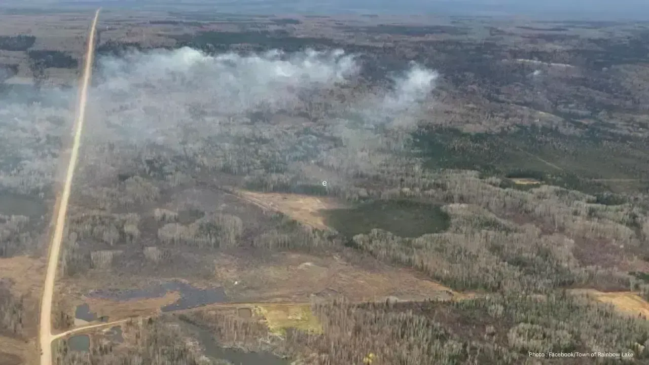 Alberta Wildfire Devastates Properties in Sandy Beach