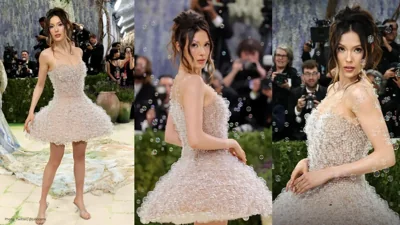 Eileen Gu's Dazzling Bubble Dress Captivates at Met Ga…