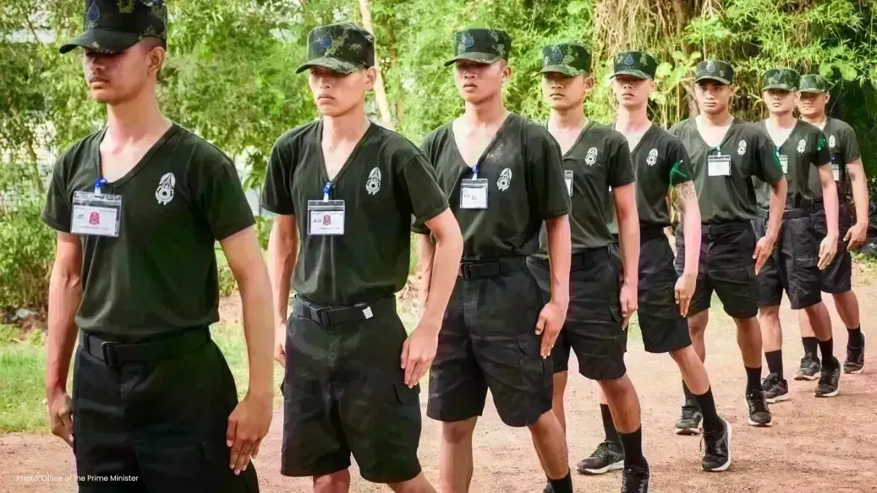 Thai Military Kicks Off Training for New Recruits