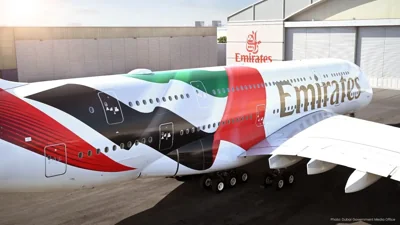 Emirates Introduces Monumental UAE Flag Livery on Airb…
