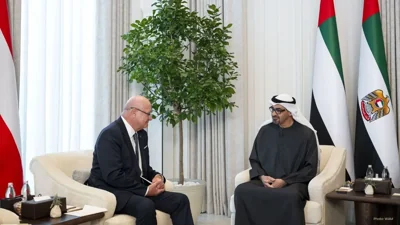 UAE's Sheikh Mohamed and Austrian Chancellor Review AI and Economic Partnerships