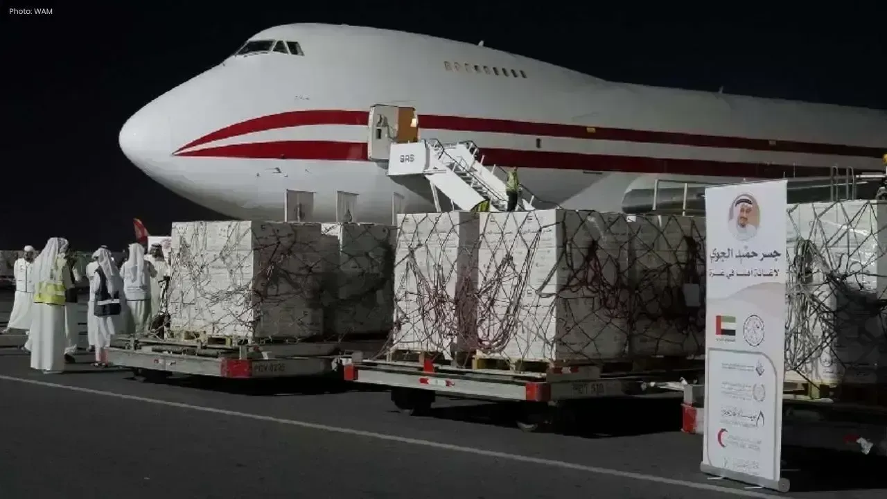 Humaid Air Bridge Concludes 600 Tonnes Humanitarian Mission to Gaza