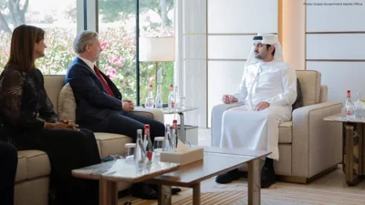Sheikh Maktoum Engages Cartier CEO in Luxury Retail Di…