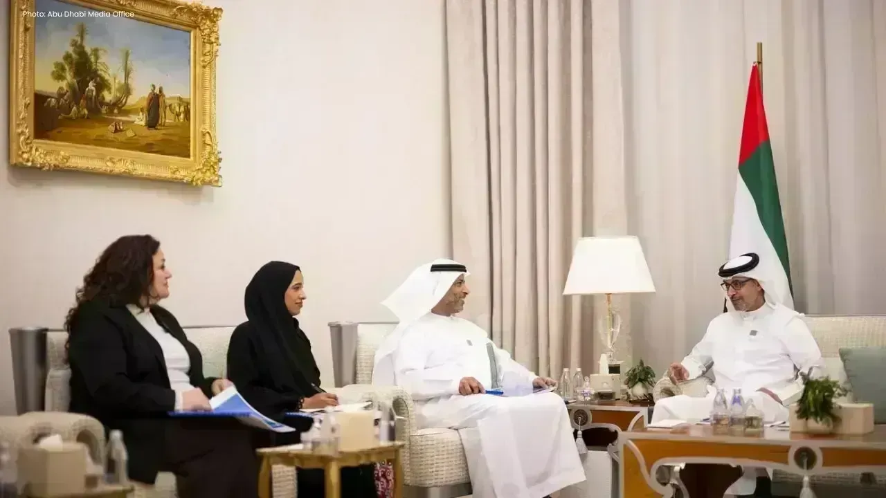 Sheikh Hazza bin Zayed Evaluates Khalifa University’s Research Milestones
