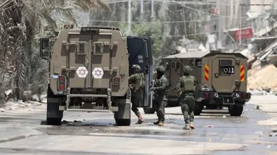 Israeli Forces Detain 14 Palestinians in West Bank Operations