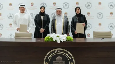 Sharjah Ruler Discusses Advancements at Al Dhaid Unive…
