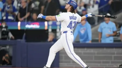 Blue Jays Place Addison Barger on 10-Day Injured List